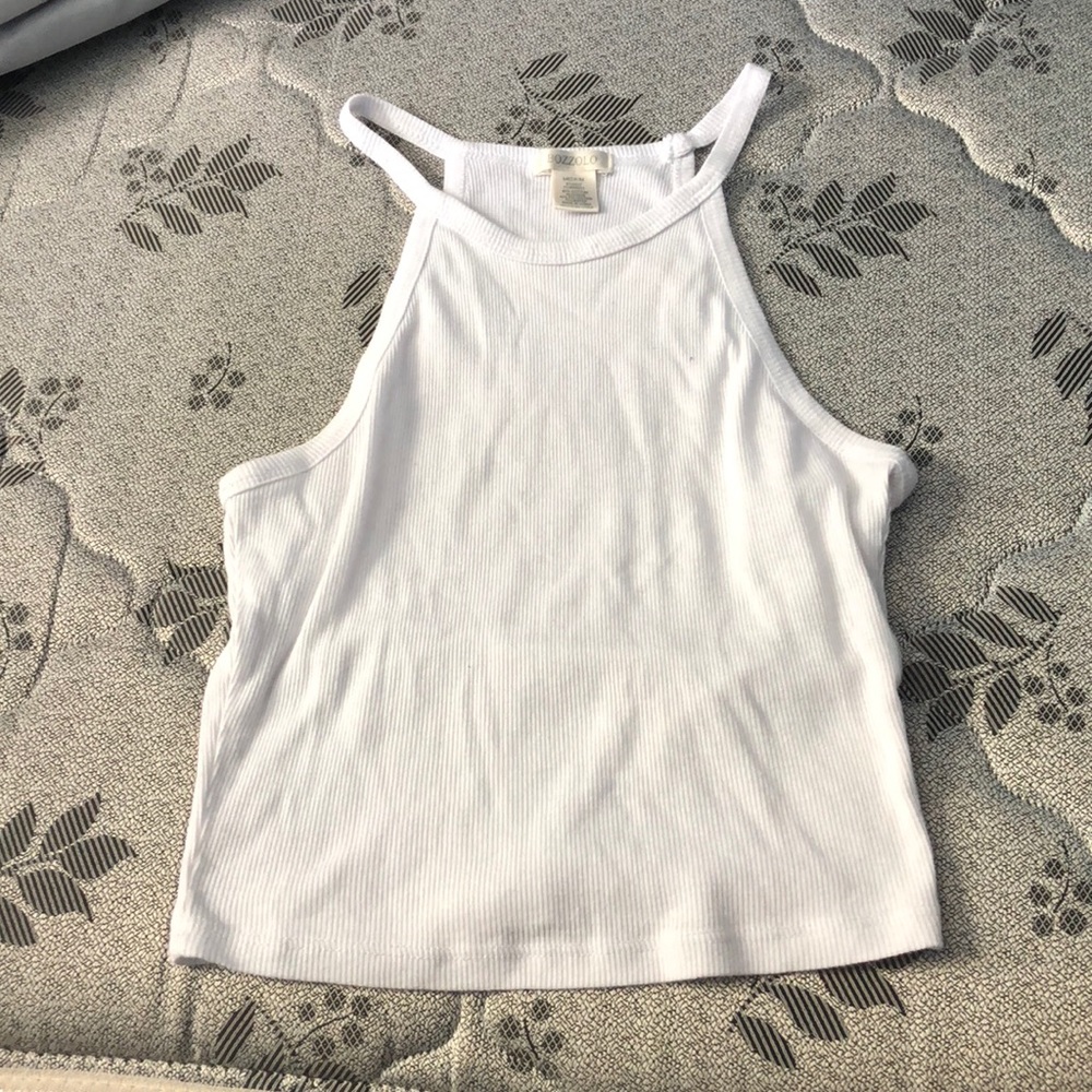 White tank top